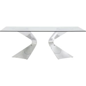 Kare Design Eettafel Gloria 200x100cm chroom Kare Design Eettafel Gloria 200x100cm chroom