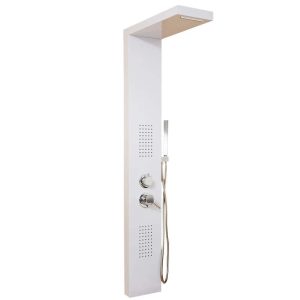 Home Deluxe Douchepaneel CASCATA Wit Home Deluxe Douchepaneel CASCATA Wit