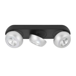 Highlight spot Doblo – 3 lichts – 39 x 9 cm – zwart