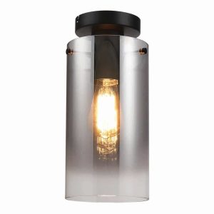 Freelight plafondlamp Ventotto – 1 lichts – 15 x 33 cm – zwart Freelight plafondlamp Ventotto – 1 lichts – 15 x 33 cm – zwart