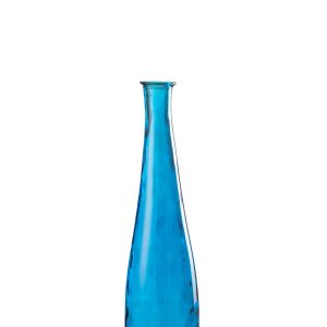 J-Line vaas Noah – glas – blauw – small – 80 cm hoog