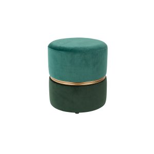 Housecraft Living Bubbly Poef Forest/ Groen