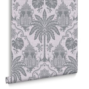 Graham & Brown Vliesbehang – Imperial Grey – 10mx52cm