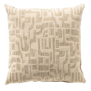 FABIA – sierkussen 45×45 cm – Sesame – bruin, beige