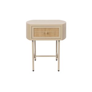 Housecraft Living Amaya Bijzettafel/ Nachtkastje – Beige