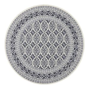 Rond vintage vloerkleed Marad Grijs/Antraciet Interieur05 – 160 x 160