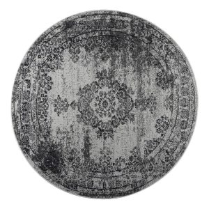 EVA Interior vloerkleed Bloom – Grijs — 100 x 100 cm