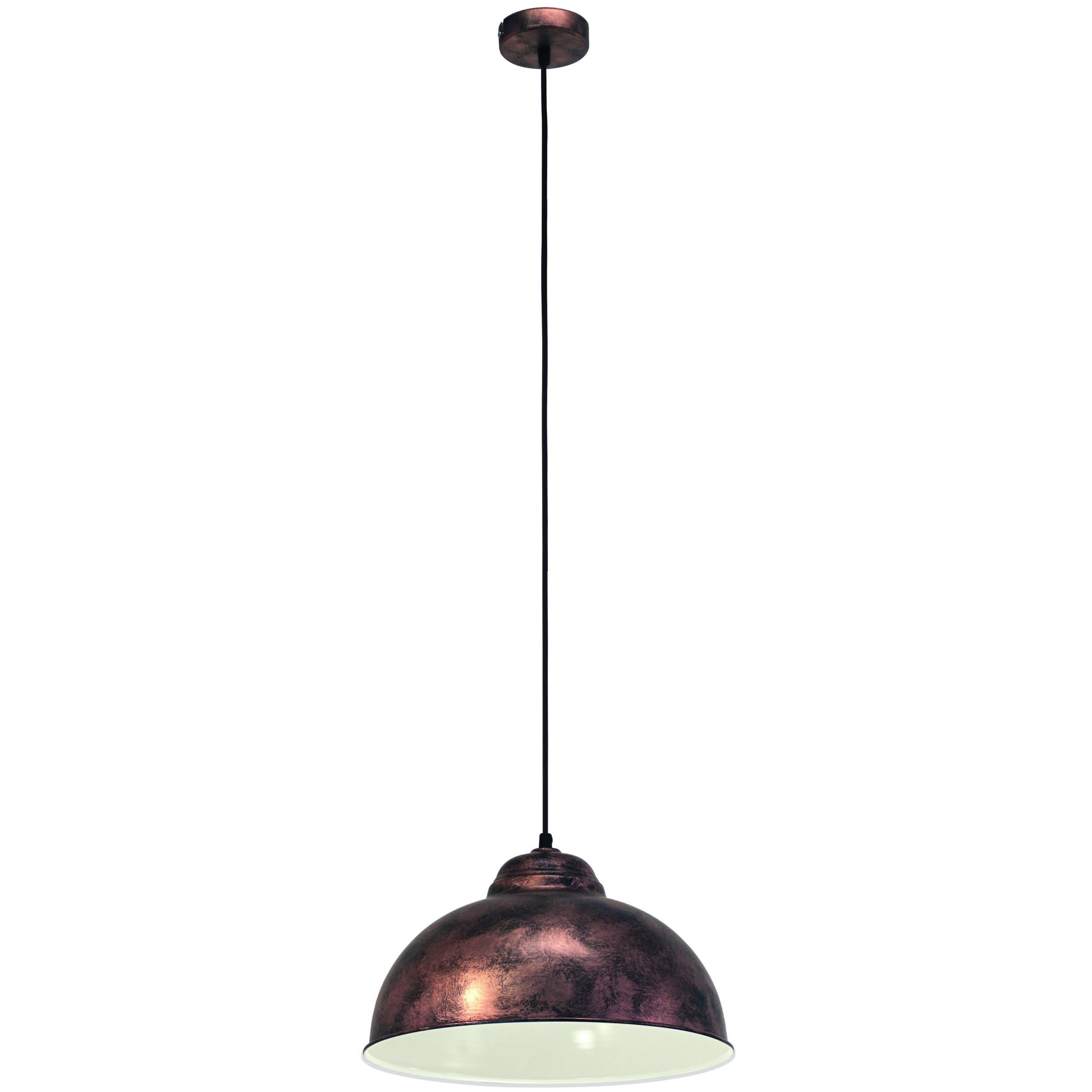 EGLO hanglamp Truro 2 - 1 lichts - ø370mm. - koperkleurig