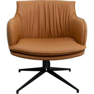 Kare Design Draaifauteuil Bonnie bruin Kare Design Draaifauteuil Bonnie bruin