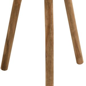 J-Line bloempot Drie Poten – bamboe/kunststof – naturel – 3 stuks – Ø J-Line bloempot Drie Poten – bamboe/kunststof – naturel – 3 stuks – Ø