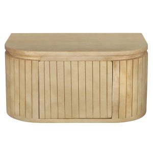 Giga Meubel Nachtkastje Merel – Zwevend Naturel Hout – 55x35x26cm Giga Meubel Nachtkastje Merel – Zwevend Naturel Hout – 55x35x26cm