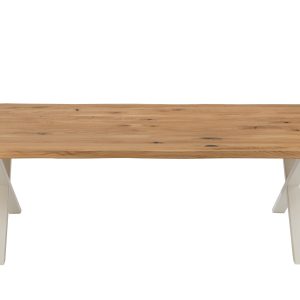 J-Line tafel Poten Kruis – metaal – wit
