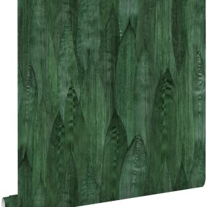 ESTAhome behang bladeren emerald groen – 53 cm x 10.05 m – 138988 ESTAhome behang bladeren emerald groen – 53 cm x 10.05 m – 138988