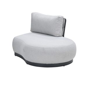 Garden Impressions Loungestoel San Jose ronding links – valley sand