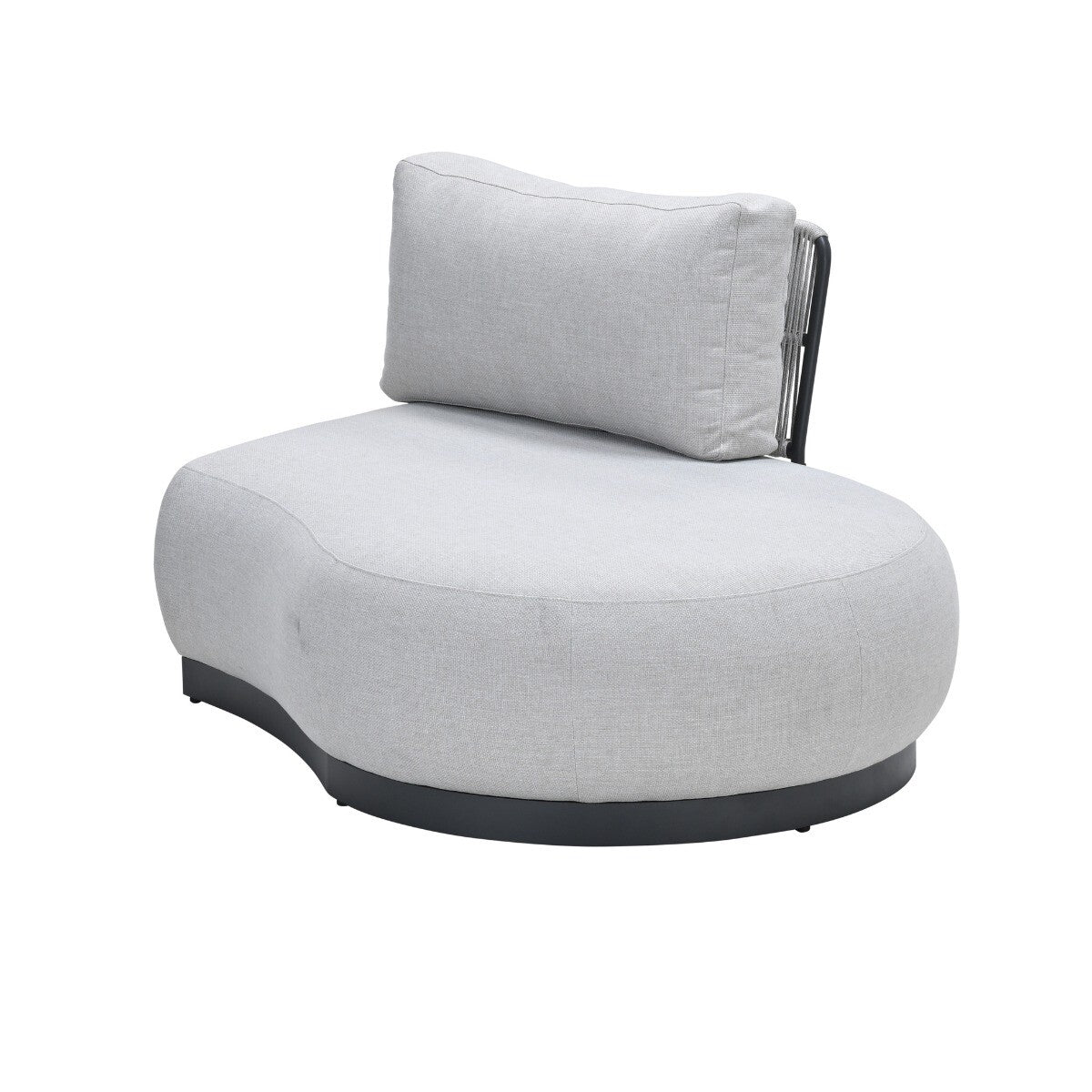 Garden Impressions Loungestoel San Jose ronding links - valley sand