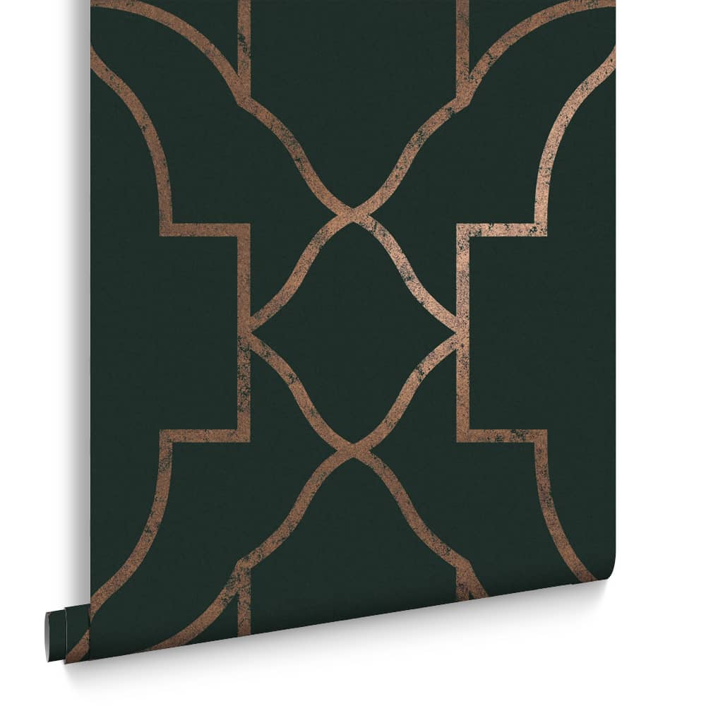 Graham & Brown Vliesbehang - Versailles Emerald - 10mx52cm