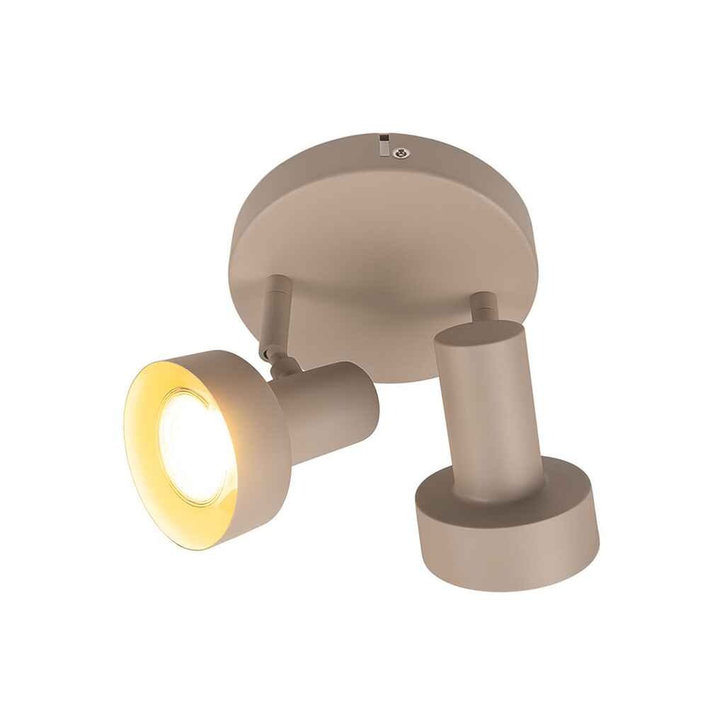 Freelight spot Lunata - 2 lichts - 15 x 15 cm - beige