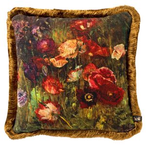 VERONA | sierkussen 45×45 cm | Tobacco Brown | bruin | multicolor | Ho