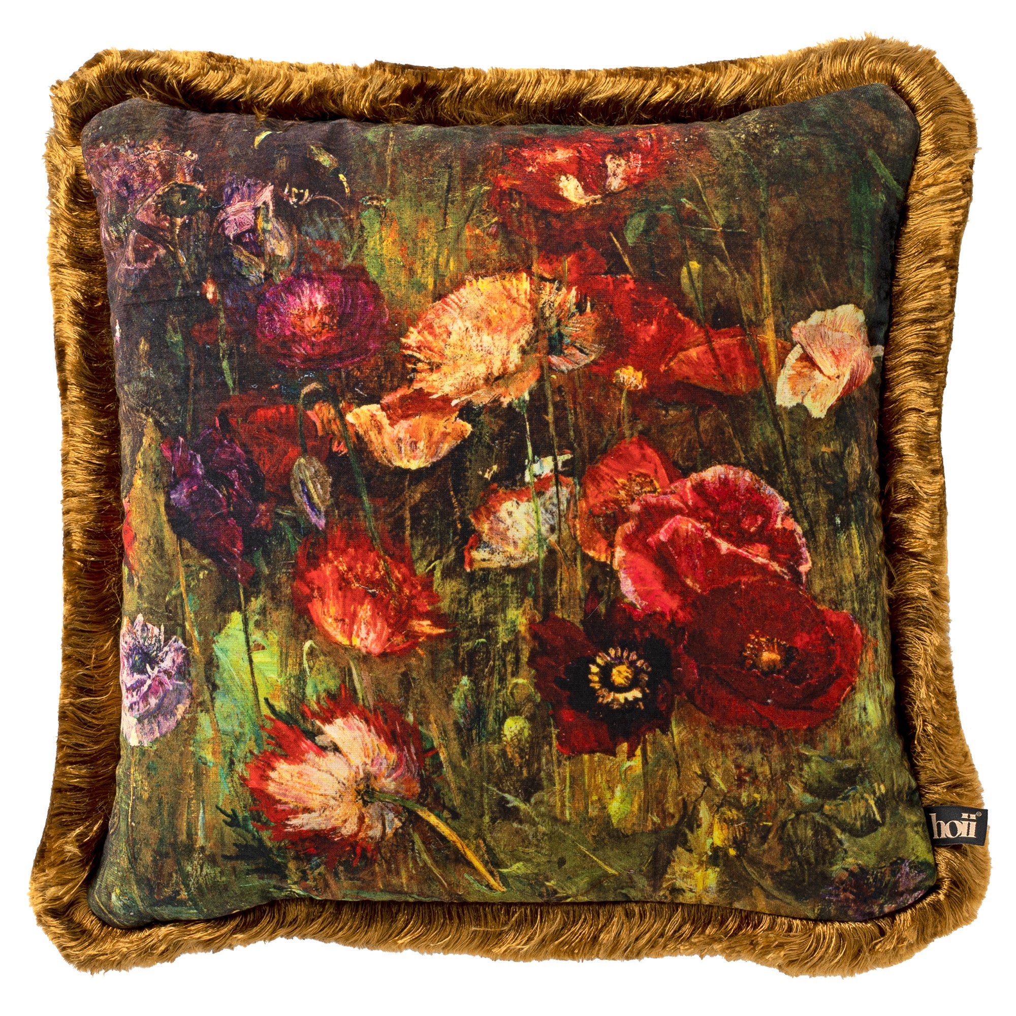 VERONA | sierkussen 45x45 cm | Tobacco Brown | bruin | multicolor | Ho