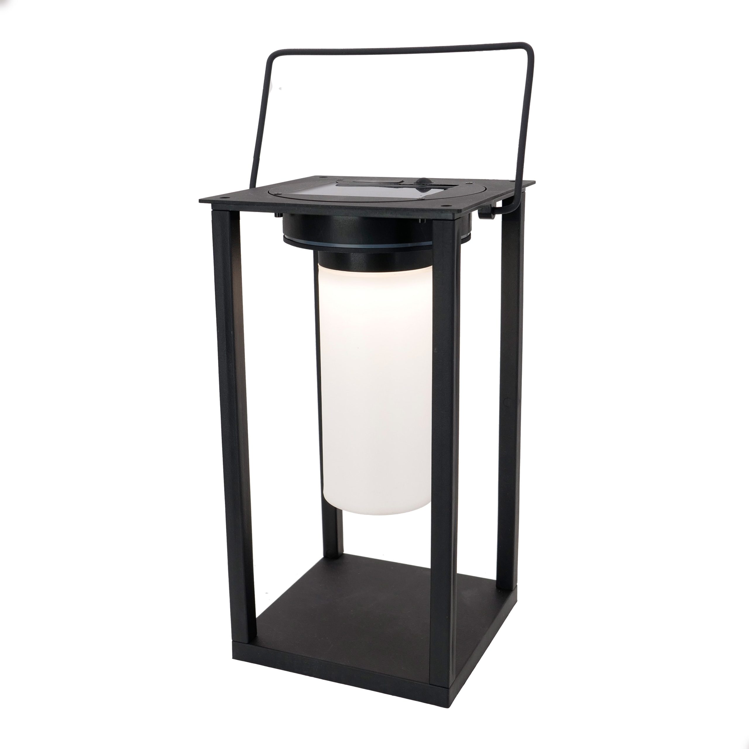 EGLO solar tafellamp buiten Usigni - 28 cm - zwart/wit