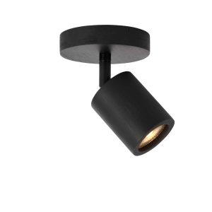 GOOD&MOJO plafonnière Java – zwart – Ø12cm GOOD&MOJO plafonnière Java – zwart – Ø12cm