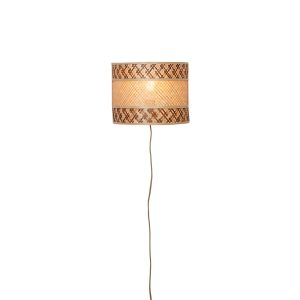 GOOD&MOJO wandlamp LANGKAWI – bruin – Ø32cm