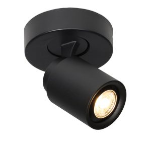Freelight spot Razza – 1 lichts – 11 x 14 cm – zwart
