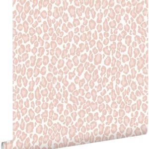 ESTAhome behang panterprint zacht roze – 53 cm x 10.05 m – 139150 ESTAhome behang panterprint zacht roze – 53 cm x 10.05 m – 139150