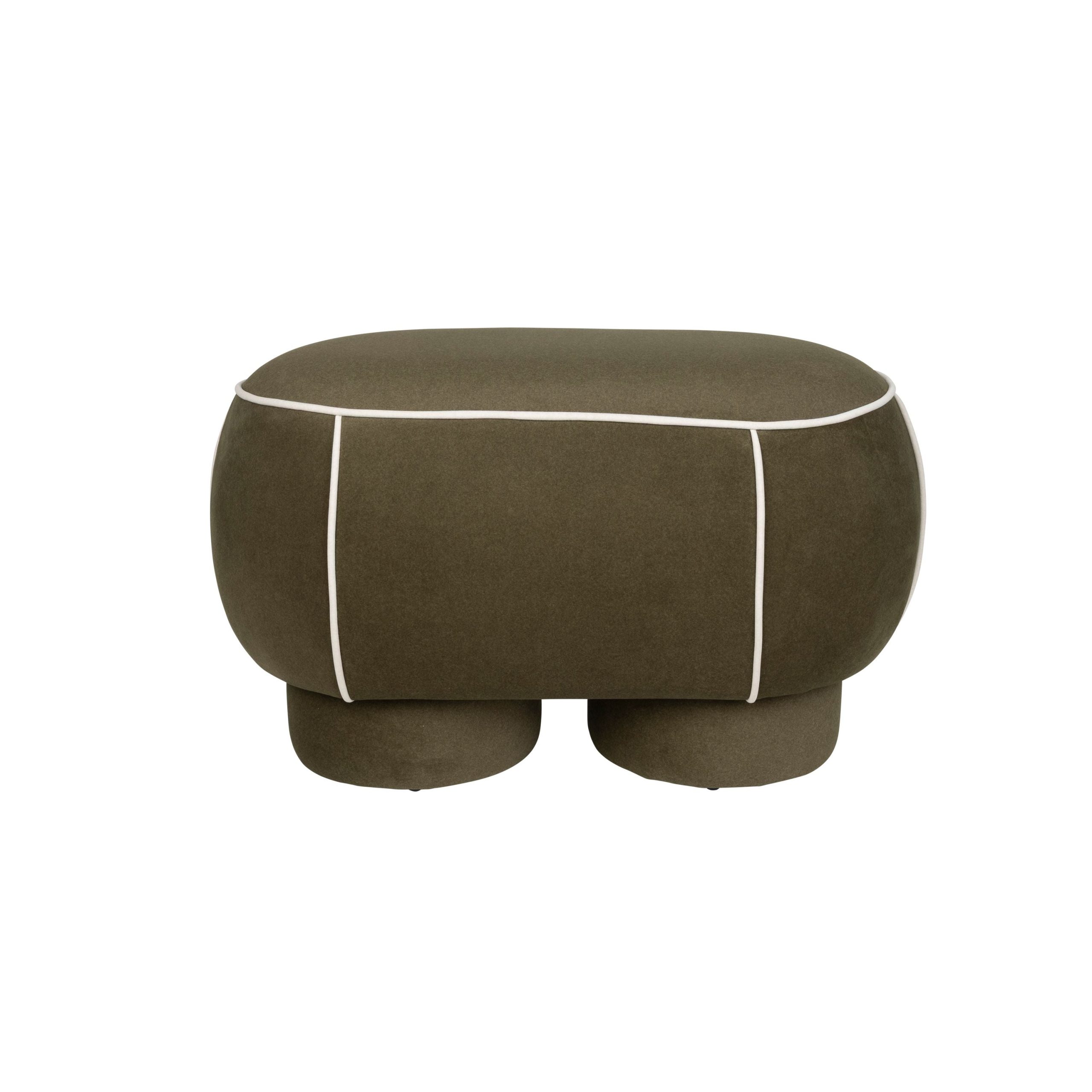 Housecraft Living Marina Bank Ovaal 77,5 cm Groen
