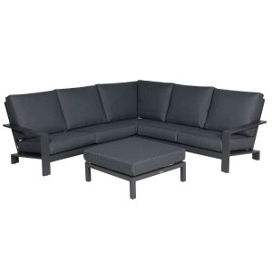 Garden Impressions loungeset Coba donker grijs 4-delig Garden Impressions loungeset Coba donker grijs 4-delig