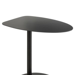 J-Line bijzettafel Ice – metaal – zwart J-Line bijzettafel Ice – metaal – zwart
