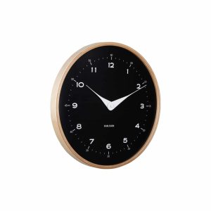 Karlsson wandklok Osado Dome – zwart – Ø30cm Karlsson wandklok Osado Dome – zwart – Ø30cm