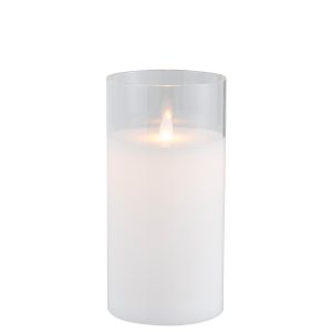 J-Line lamp Blinkend – glas – transparant – medium – LED lichtjes J-Line lamp Blinkend – glas – transparant – medium – LED lichtjes