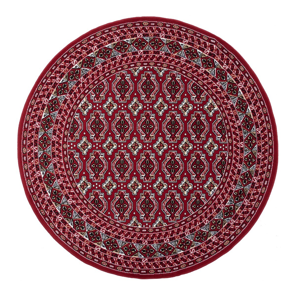 Interieur05 Rond vintage vloerkleed Marad Rood Interieur 05 - 235 x 23