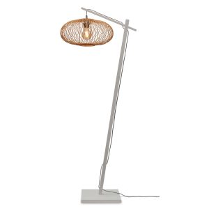 GOOD&MOJO vloerlamp Cango – wit – Ø40cm
