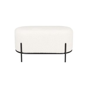 Housecraft Living Boz Hocker/ bankje Off-White – Wit