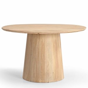 Giga Meubel Eettafel Yasmijn – Rond – Mangohout – 120cm Giga Meubel Eettafel Yasmijn – Rond – Mangohout – 120cm