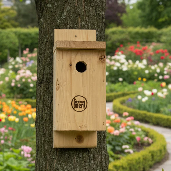 Koolmees nestkast
